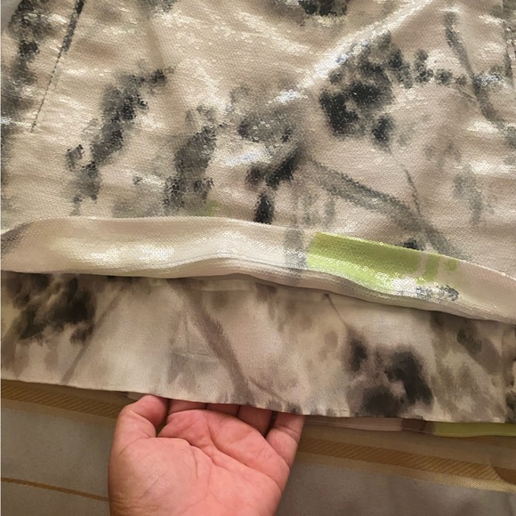 Diane vonFurstenberg sequin multi color mini skirt size 12 - Picture 3 of 11